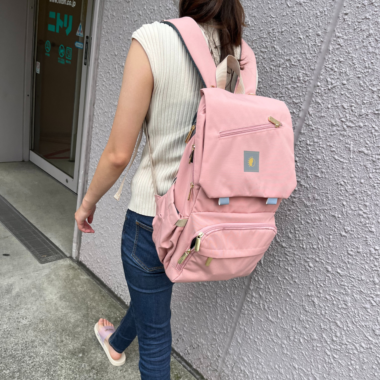 23Lマザーズバッグ【プレミアモデル】オールペールピンク