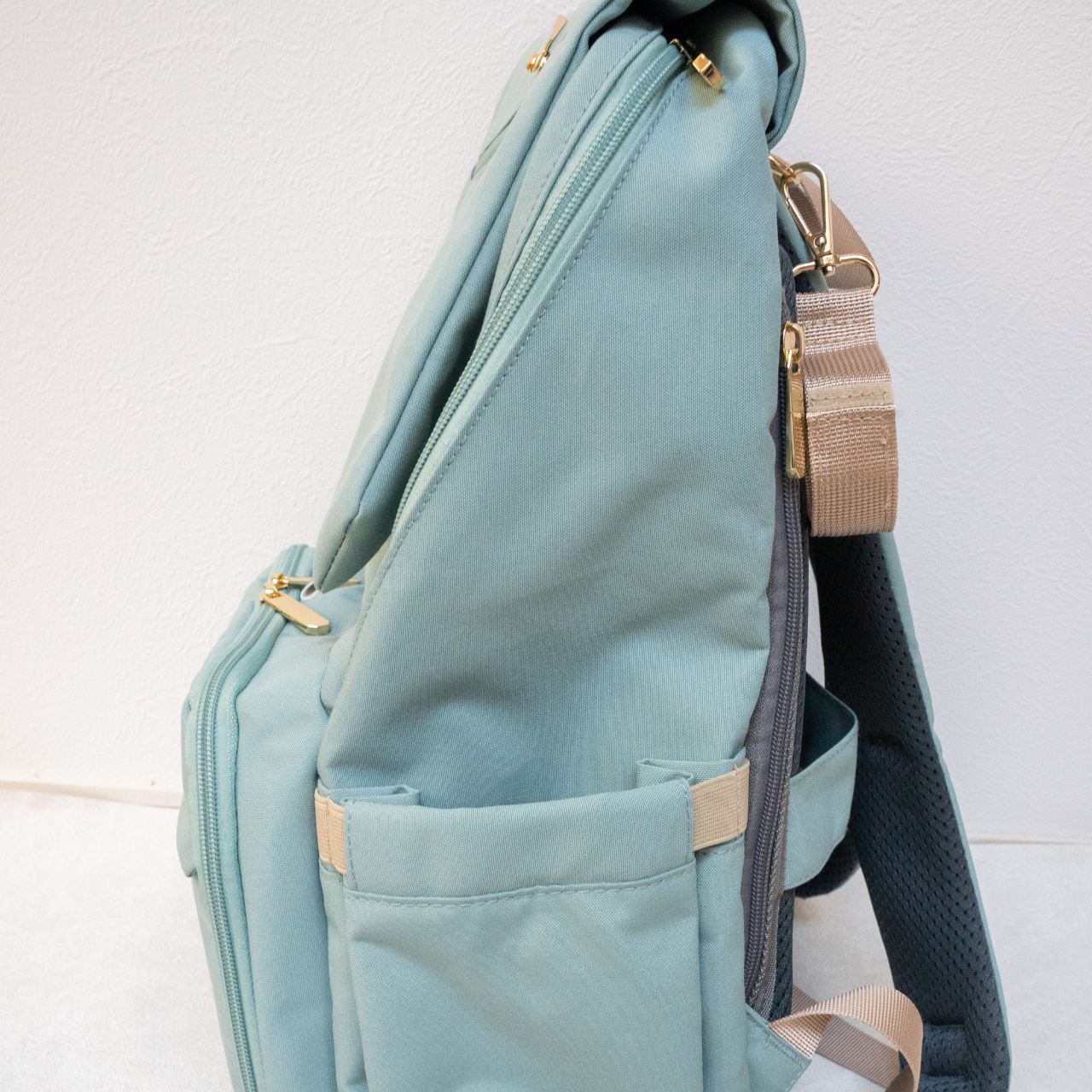 23Lマザーズバッグ【プレミアモデル】オールミントブルー