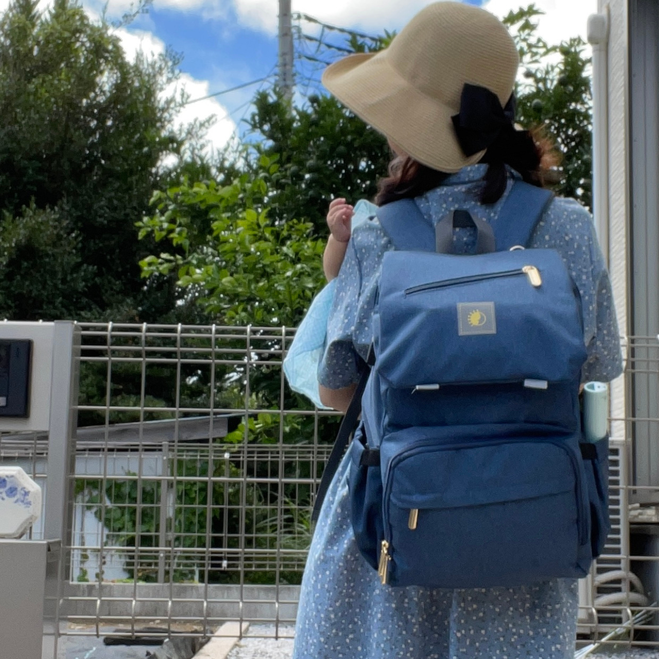 23Lマザーズバッグ【プレミアモデル】オールネイビーブルー