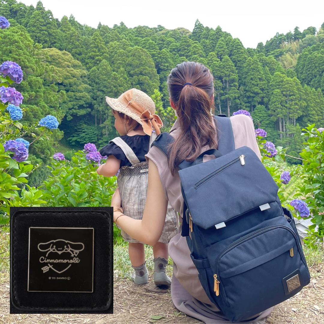 【シナモロール】23Lサンリオ×Ponbabyマザーズリュック