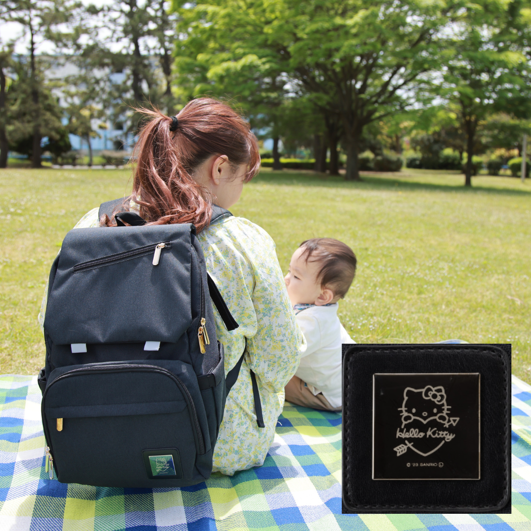 Ponbaby サンリオコラボ プレミアモデル マザーズリュック ハローキティ ハローキティ】23Lサンリオ×Ponbabyマザーズリュック