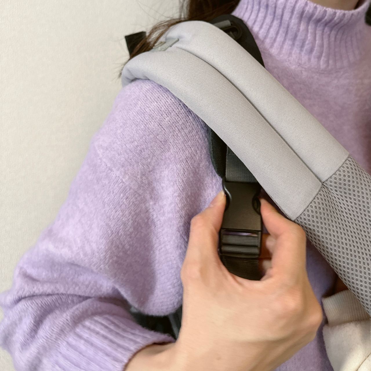 23Lマザーズバッグ【プレミアモデル】グレー×ブラック