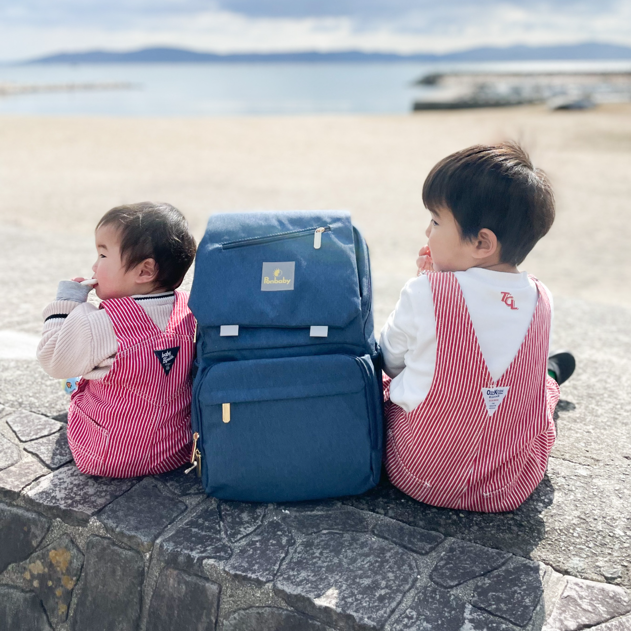 23Lマザーズバッグ【ベーシックモデル】オールネイビーブルー